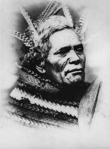 Maori-mannen, ca. 1880-tallet